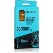 Revuele Coconut Oil Active Hair Ampoules szérum a hajra a táplálásért és hidratálásért 8x5 ml akciós termékkép 1