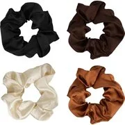 Brushworks Satin Scrunchies Natural hajgumik akciós termékkép 1