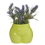 BOODY váza/kaspó 15cm, lime akciós termékkép 1