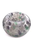 CONFETTI mécsestartó Ø 9 cm, lila termék 2. képe