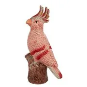LORA dekor papagáj, rózsaszín 32 cm termék 2. képe