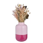 TWO TONE váza 35 cm, rózsaszín-pink akciós termékkép 1