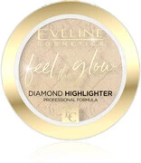 EVELINE COSMETICS Fényvisszaverő Feel The Glow Diamond Highlighter - Sparkle akciós termékkép 1