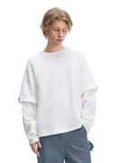 Cropp - Hosszú ujjú póló - cream termék 2. képe