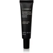 Korres Activated Charcoal korrekciós alapozó a hosszan tartó hatásért SPF 15 ACF1 30 ml akciós termékkép 1