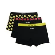 Cropp - 3 boxer Smiley World - fekete akciós termékkép 1