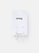 Sinsay - 2 pár fülbevaló - Ezüst termék 2. képe
