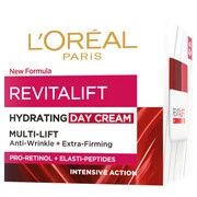 L’Oréal Paris Revitalift Hydrating Day Cream nappali ránctalanító krém a bőr feszesítéséért, minden bőrtípusra akciós termékkép 1