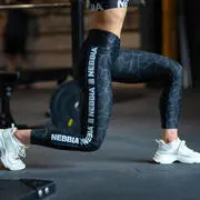 Női leggings magas derékkal Nebbia Ocean Selected 546 fekete XS termék 2. képe