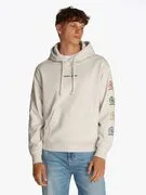 Tommy Jeans Tréning póló  bézs melír / zöld / piros / fekete termék 2. képe