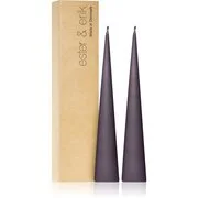 ester & erik cone candles muted mauve (no. 42) gyertya 2x25 cm akciós termékkép 1