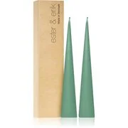 ester & erik cone candles cool mint (no. 55) gyertya 2x25 cm akciós termékkép 1