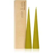 ester & erik cone candles pure wasabi (no. 68/2) gyertya 2x25 cm akciós termékkép 1