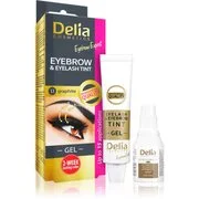 Delia Cosmetics Eyebrow Expert szemöldök- és szempilla festék aktivátorral árnyalat 1.1. Graphite 2 x 15 ml akciós termékkép 1