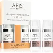 Apis Natural Cosmetics Exfoliation Home Care szett intenzív helyreállító és bőrfeszesítő 2x15 ml akciós termékkép 1