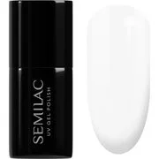 Semilac UV Hybrid Black & White géles körömlakk árnyalat 001 Strong White 7 ml akciós termékkép 1