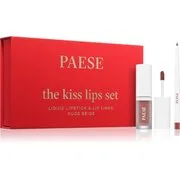 Paese The Kiss Lips Set ajándékszett árnyalat 01 Nude Beige akciós termékkép 1