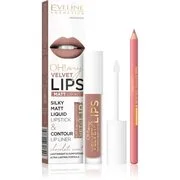 Eveline Cosmetics OH! my LIPS Velvet ajakápoló készlet 11 Cookie Milkshake 1 db akciós termékkép 1