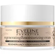 Eveline Cosmetics Organic Gold regeneráló és hidratáló krém Aloe Vera tartalommal 50 ml akciós termékkép 1