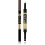 Eveline Cosmetics Brow Art Duo Kétoldalú szemöldök ceruza árnyalat Dark 8 g akciós termékkép 1