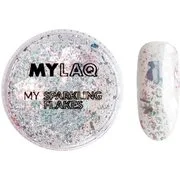 MYLAQ My Flakes Sparkling csillámok körmökre 0,1 g akciós termékkép 1