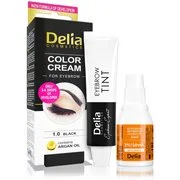 Delia Cosmetics Argan Oil szemöldökfesték árnyalat 1.0 Black 15 ml akciós termékkép 1