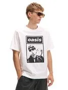 Cropp - Nyomott mintás fehér póló Oasis - fehér termék 2. képe