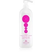 Kallos KJMN Professional Professional Salon Shampoo tápláló sampon a haj regenerálásáért és megerősítéséért 1000 ml akciós termékkép 1