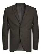 JACK & JONES Zakó 'Solaris'  bézs / csokoládé akciós termékkép 1