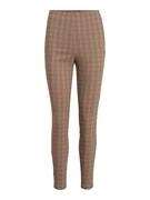 VILA Leggings 'VILaura Lou'  barna / világosbarna / fehér akciós termékkép 1