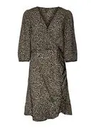 VERO MODA Ruha 'Olga'  barna / fekete / fehér akciós termékkép 1