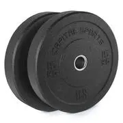 Capital Sports Renit, hi temp gumitárcsa, 50,4 mm, alumínium mag, gumi, 2 x 15 kg akciós termékkép 1