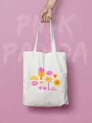 PINK PANDA Summer Tote Bag nyári táska akciós termékkép 1