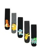 Cropp - 5 db zokni Pokémon - fekete termék 2. képe
