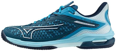 Mizuno Wave Exceed Tour 6 AC Moroccan Blue/White/Blue Topaz teniszcipő akciós termékkép 1