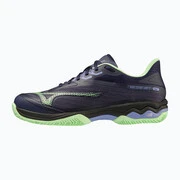 Mizuno Wave Exceed Light 2 EvnBlue/PatinaGreen/Lolt teniszcipő akciós termékkép 1