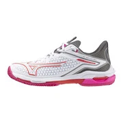 Mizuno Wave Exceed Tour 6 CC White/Radiant Red/Quiet Shade teniszcipő akciós termékkép 1