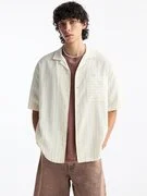 Pull&Bear Ing  olíva / fehér termék 2. képe