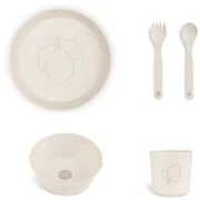 Citron Bio Based Tableware Set etetőkészlet gyermekeknek Lemon 1 db akciós termékkép 1