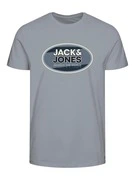 JACK & JONES Póló 'RAY'  szürke / olíva / fekete / fehér termék 2. képe