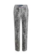 KARL LAGERFELD JEANS Nadrág 'Snake'  szürke / fekete akciós termékkép 1
