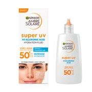 Garnier Ambre Solaire Ultra-Light Sensitive Face Fluid SPF50 napozó fluid az arcra 50+ akciós termékkép 1
