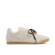 Cropp - Bőr sneaker cipő - bézs akciós termékkép 1