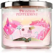 Bath & Body Works Twisted Peppermint illatgyertya 411 g akciós termékkép 1