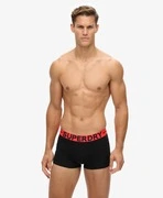 Superdry Boxeralsók  szürke melír / világos narancs / fekete termék 2. képe