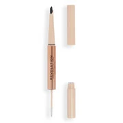 Revolution Fluffy Brow Filter Duo - Dark Brown akciós termékkép 1