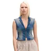 Cropp - Farmer top - kék akciós termékkép 1