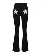 Nasty Gal Leggings  fekete / piszkosfehér termék 2. képe