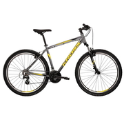 Hegyikerékpár Kross Hexagon 2.0 26" - modell 2022 S (17", 157-168 cm) grafit/fekete/sárga akciós termékkép 1