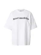 Marimekko Oversize póló 'VEISTO'  fekete / fehér akciós termékkép 1